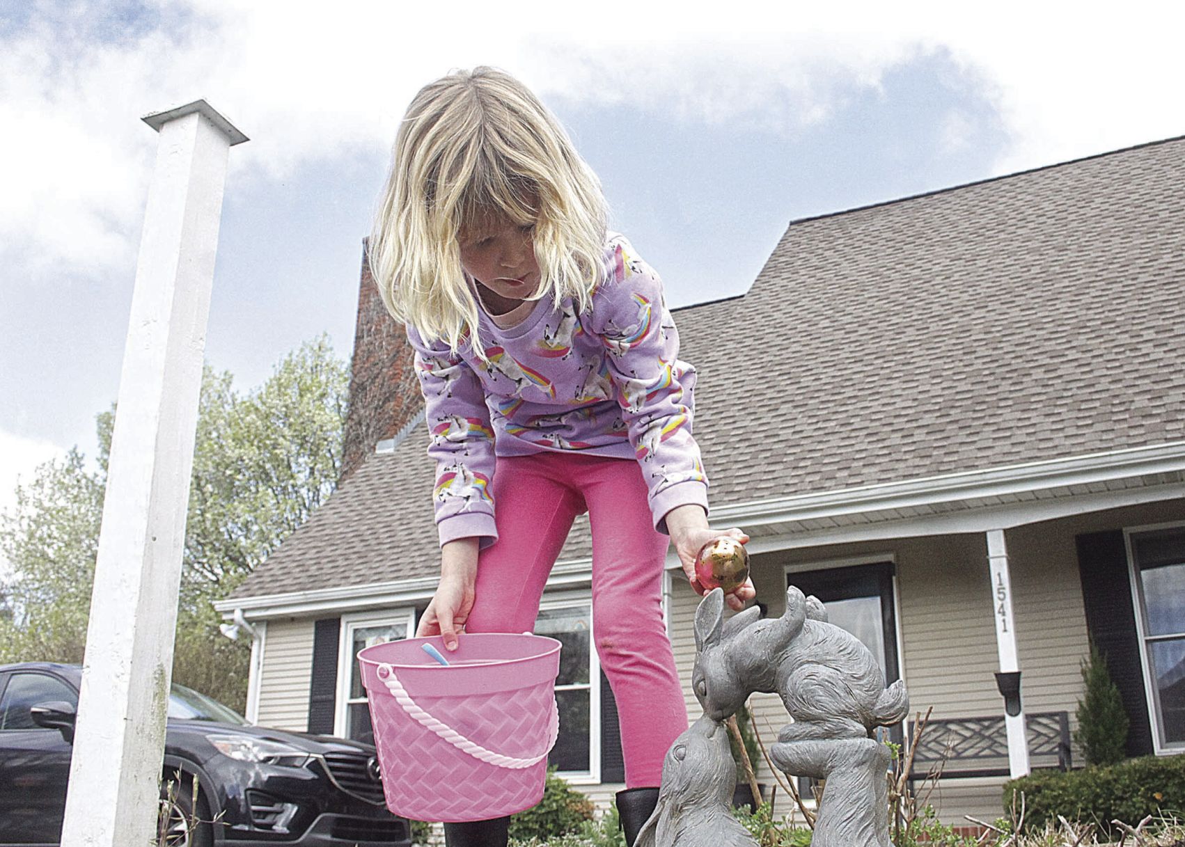 Early Easter egg hunt